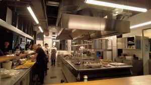 La cuisine d’un restaurant