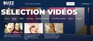 Des vidéos dans le catalogue BUZZ