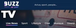 Les sections TV de Buzz No Limit