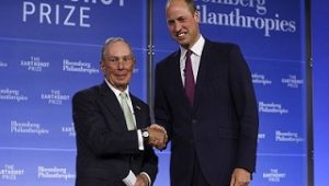 Le prince William au Earthshot Prize